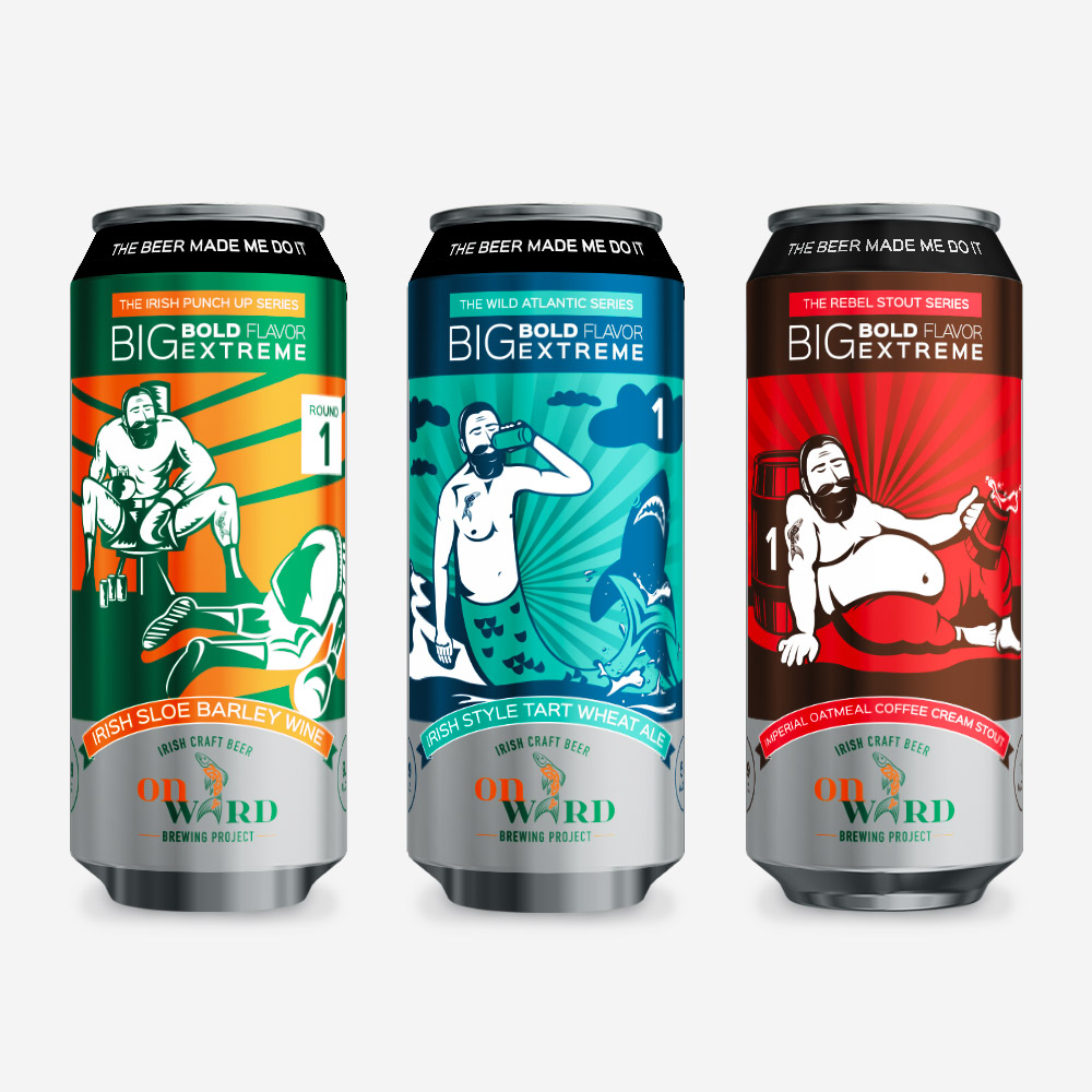 Nurenu Brand Marketing, Brand Identity, Lough Gill Brewery, Craft Beer, Packaging, Beer Label
